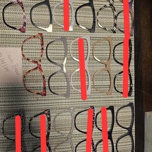 Stylish Women's Glasses - Black and Tan